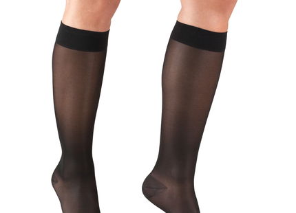 TRUFORM - Ladies' Sheer Lites Knee High, Closed Toe | 15-20 mmhg