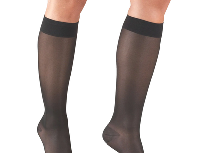 TRUFORM - Ladies' Sheer Lites Knee High, Closed Toe | 15-20 mmhg