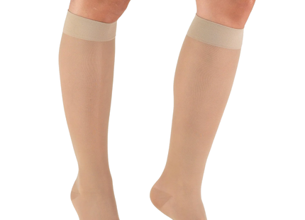 TRUFORM - Ladies' Sheer Lites Knee High, Closed Toe | 15-20 mmhg