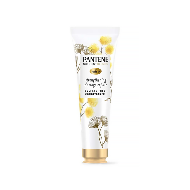 Pantene Pro-V - Mélanges de nutriments - Renforcement de la réparation des dommages - Après-shampooing sans sulfate avec huile de ricin | 237 ml
