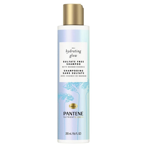 Pantene Pro-V - Mélanges de nutriments - Hydrating Glow - Shampooing sans sulfate à l'essence de baobab | 285 ml