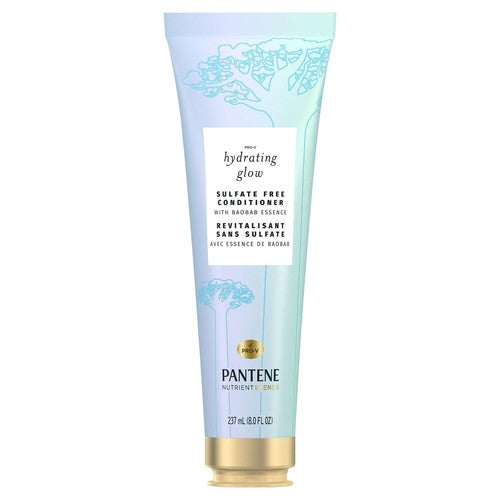 Pantene Pro-V - Mélanges de nutriments - Éclat hydratant - Après-shampooing sans sulfate avec essence de baobab | 237 ml