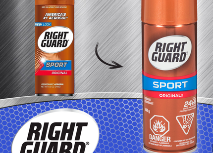 Right Guard - Sport Original - Regular Aerosol Deodorant | 148 g