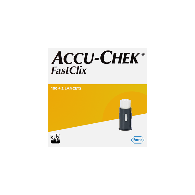 Accu-Chek - FastClix Lancets | 100 + 2 Lancets
