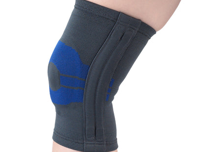OTC - Elastic Knee Support Charcoal/Side Stays