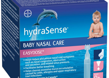 HydraSense - Soins nasaux pour bébé Easy Dose Easydose | 30 x 5 ml