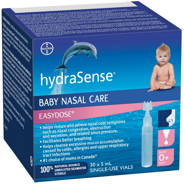 HydraSense - Easy Dose Baby Nasal Care Easydose | 30 x 5 mL