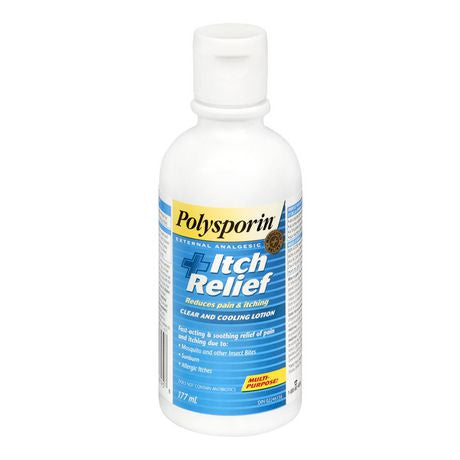 Lotion pour soulager les démangeaisons Polysporin | 177 ml