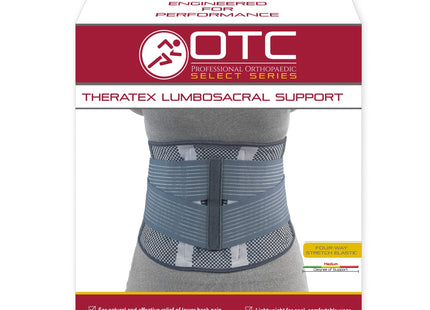 OTC - 10" Lumbosacral Support, Pattern Grey