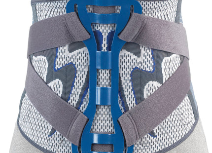OTC - 12" Rigid Lumbosacral Support, Pattern Grey
