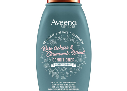 Aveeno - Revitalisant mélangé à l'eau de rose et à la camomille | 354 ml