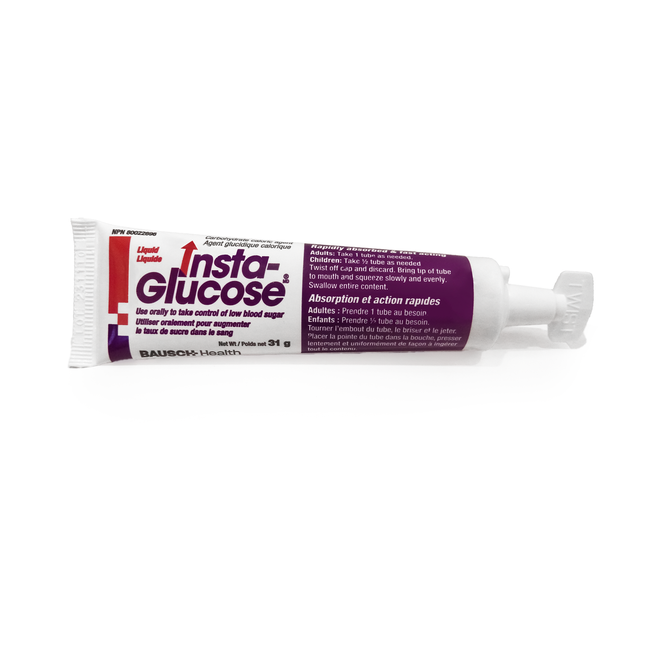 Insta-Glucose - Liquide oral pour hypoglycémie | 31g
