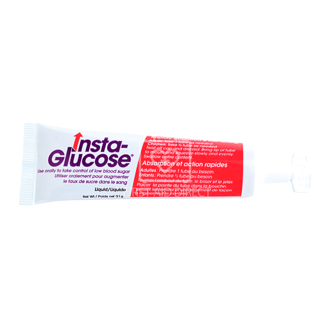 Insta-Glucose - Oral Liquid for Low Blood Sugar | 31 g