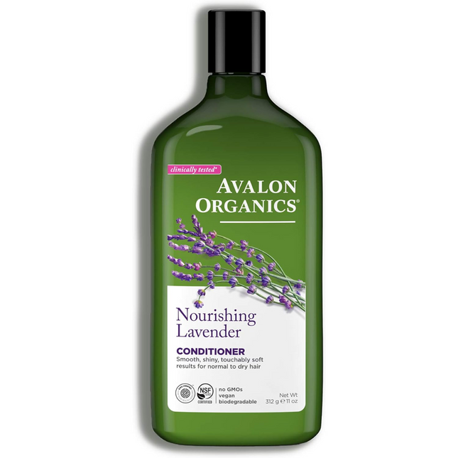 Avalon Organics - Après-shampoing nourrissant à la lavande | 325 ml
