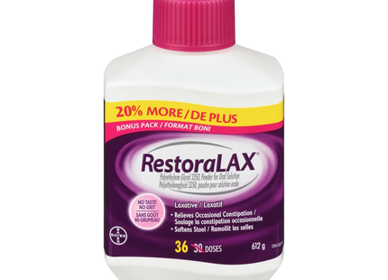 RestoraLAX - Laxative Powder | 612 g