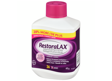 RestoraLAX - Laxative Powder | 612 g