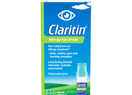 Claritin – Collyre contre les allergies | 10 ml