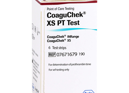 Roche - CoaguChek Testing Strips | 6 Testing Strips