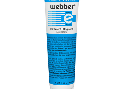 Webber - Pommade de premiers soins à la vitamine E | 50 grammes