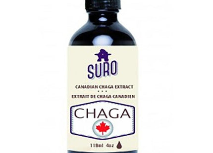 Suro Canadian Organic Chaga 1:1 Dual Extract | 118 ml