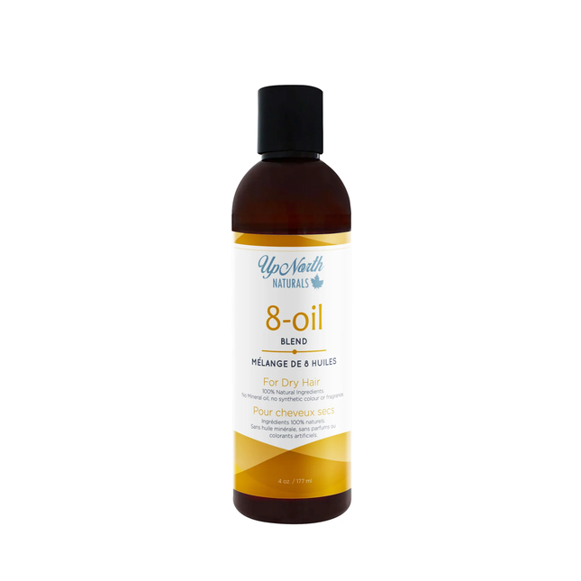 Up North Naturals - Mélange de 8 huiles pour cheveux secs | 177 ml