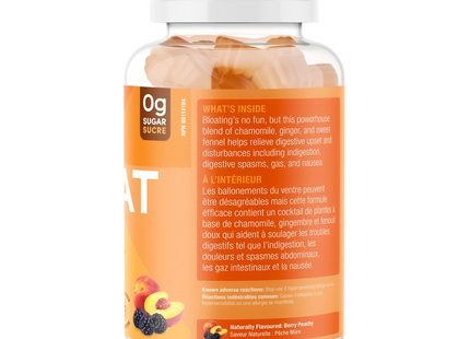 Suku Vitamins - De Bloat Supplement, Berry Peachy Flavour | 60 Gummies