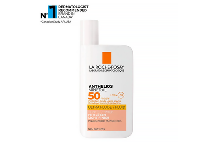 La Roche Posay - Lotion Anthelios Mineral SPF 50 UVB+UVA - Finition Légère | 50 ml