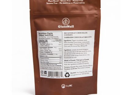 Glutenull - Buckwheat Chocolate Cookies | 132 g