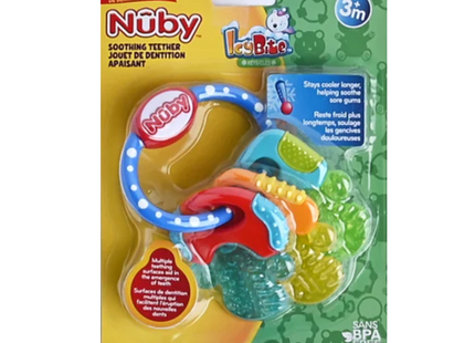 Nuby - Clés de dentition apaisantes IcyBite | 1 paquet