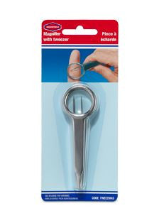 Loupe Mansfield avec pince à épiler