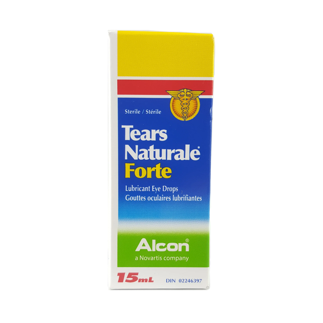 Alcon - Gouttes oculaires lubrifiantes Tears Naturale Forte | 15 ml