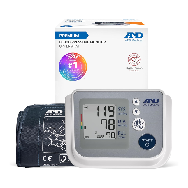 A&D Medical LifeSource - Tensiomètre multi-utilisateurs pour bras