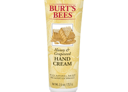 Burt's Bees - Crème pour les mains, miel et pépins de raisin | 73,7 g