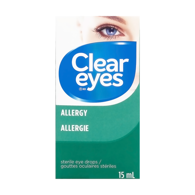 Yeux clairs - Gouttes oculaires contre les allergies | 15 ml