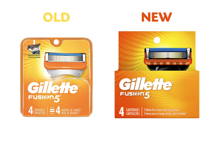 Gillette - Fusion 5 Refill | 4 Cartridges