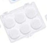 Flo-Tek - Bouchons d'oreille en silicone - Transparent | 3 paires