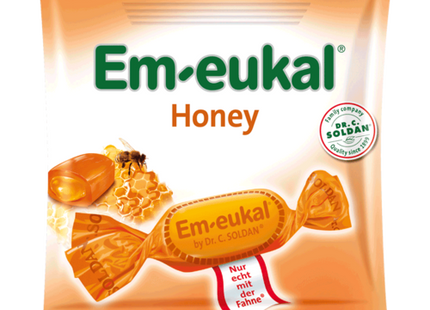 Em-eukal - Pastilles pour la gorge - Miel | 50 grammes