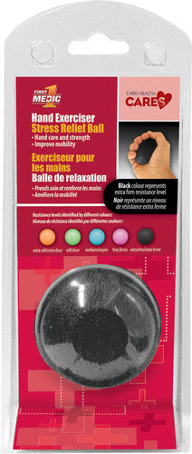 First Medic – Balle anti-stress pour exercice des mains | Extra Ferme