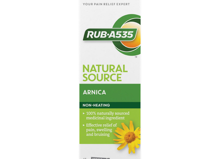 Rub-A535 - Crème à l'arnica de source naturelle - Non chauffante | 65g