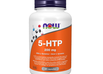NOW - 5-HTP 200 mg + Tyrosine | 60 Cap