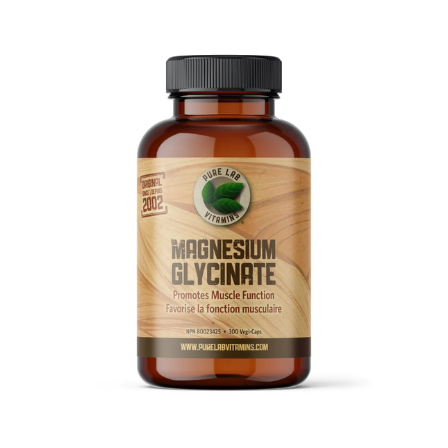 Pure Lab - Magnesium Glycinate | 300 Vegi-Caps*
