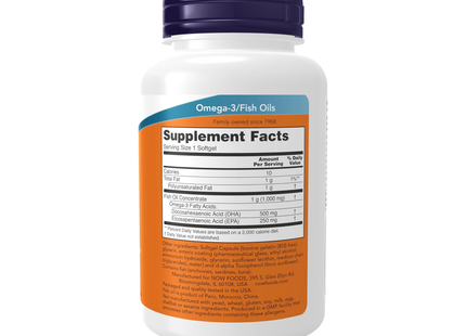 NOW - DHA-500 1000 mg | 90 Softgels