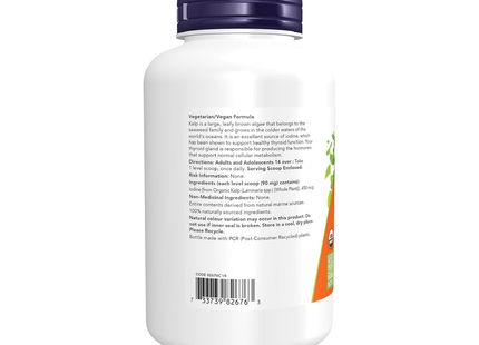NOW - Pure Organic Kelp Powder | 227 g