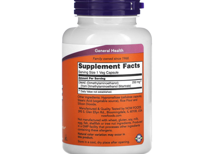 NOW - DMAE 250 mg | 100 Capsules