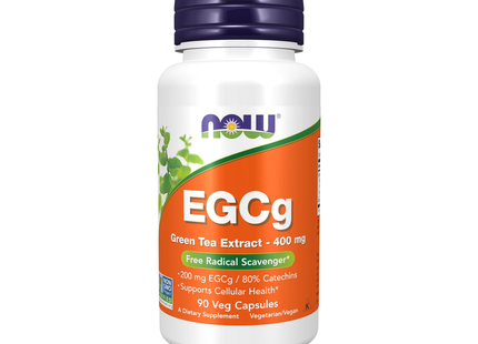 NOW - EGCgreenTea Ext 400 mg | 90 Capsules