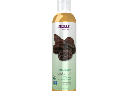 NOW - Pure Organic Jojoba Oil Expeller Pressed | 237 mL
