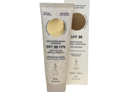 Tanit - Sunscreen SPF 30, Coconut Vanilla | 90 mL