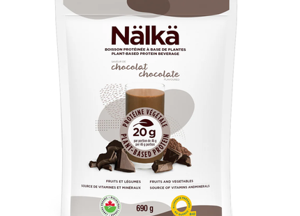 Nälkä - Boisson protéinée à base de plantes, Chocolat | 690g