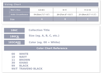 Sigvaris - 186C Men's Casual Cotton Compression Socks