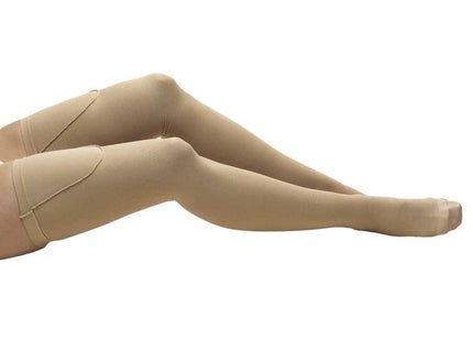 TRUFORM - Anti-Embolism Thigh High Stockings | Closed Toe 18 Mmhg